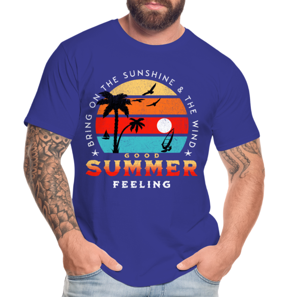 Männer Premium Bio T-Shirt -bring on the sunshine- - Königsblau