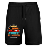 Unisex Bio Joggingshorts -Bring on the sunshine- - Schwarz