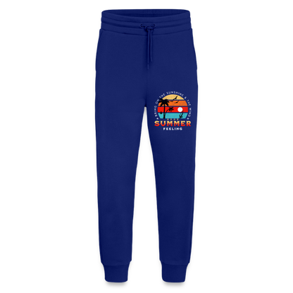 Relaxed Jogginghose -Bring on the sunshine- - Iconic Blue