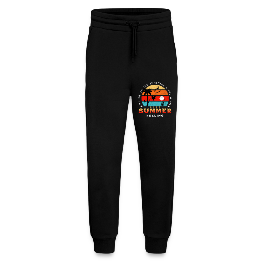 Relaxed Jogginghose -Bring on the sunshine- - SOLID BLACK