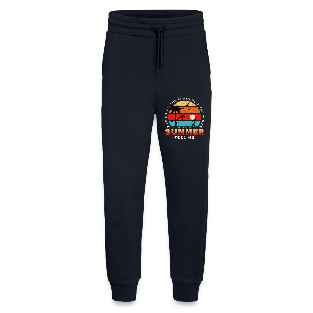 Relaxed Jogginghose -Bring on the sunshine- - DARK NAVY