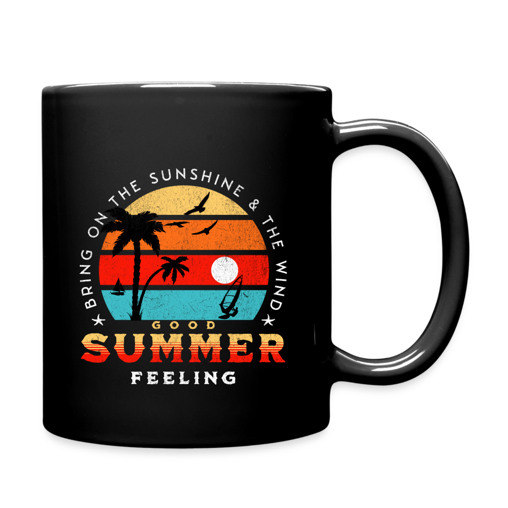 Tasse -bring on the sunshine- - Schwarz