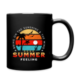 Tasse -bring on the sunshine- - Schwarz