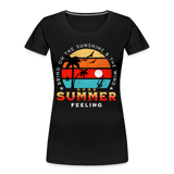 Frauen Premium T-Shirt -bring on the sunshine- - Schwarz