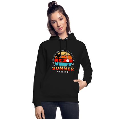 Unisex Bio-Hoodie -bring on the sunshine- - Schwarz