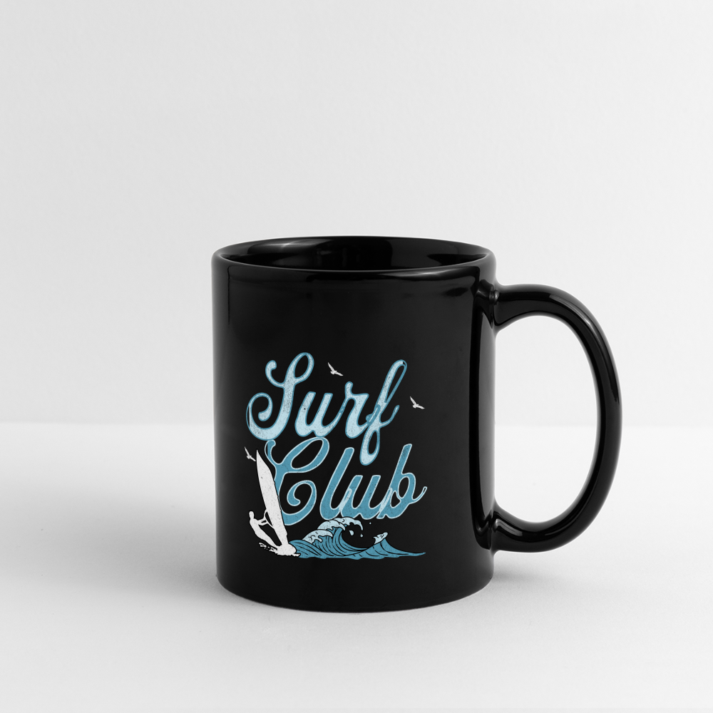 Tasse -surf club- - Schwarz