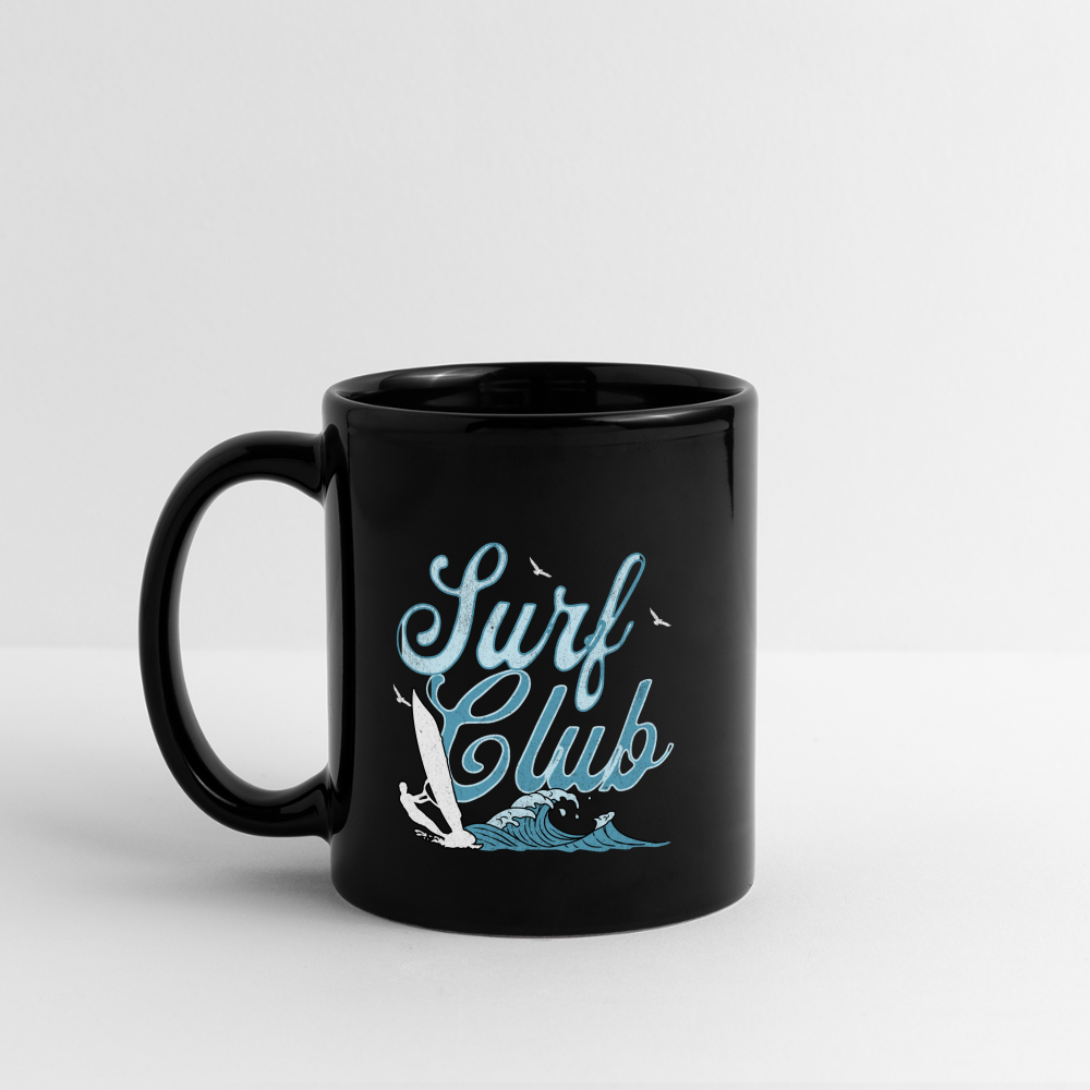 Tasse -surf club- - Schwarz