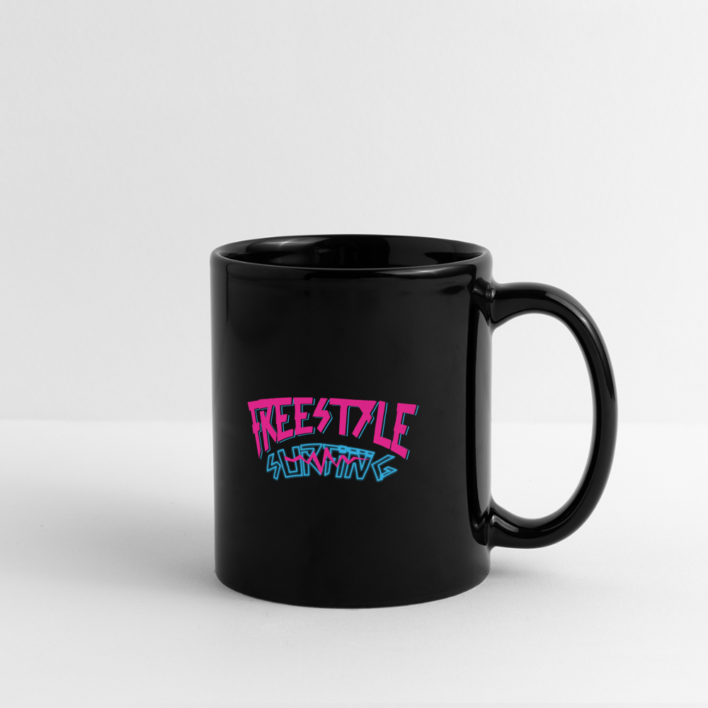 Tasse -freestyle surfing- - Schwarz