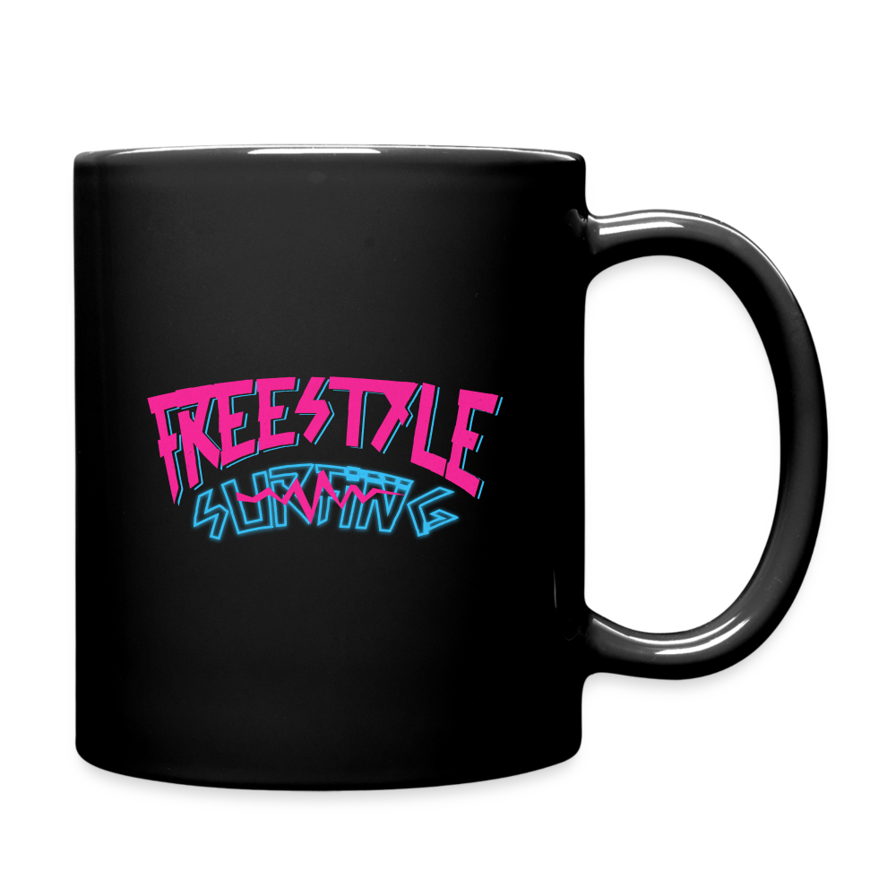 Tasse -freestyle surfing- - Schwarz