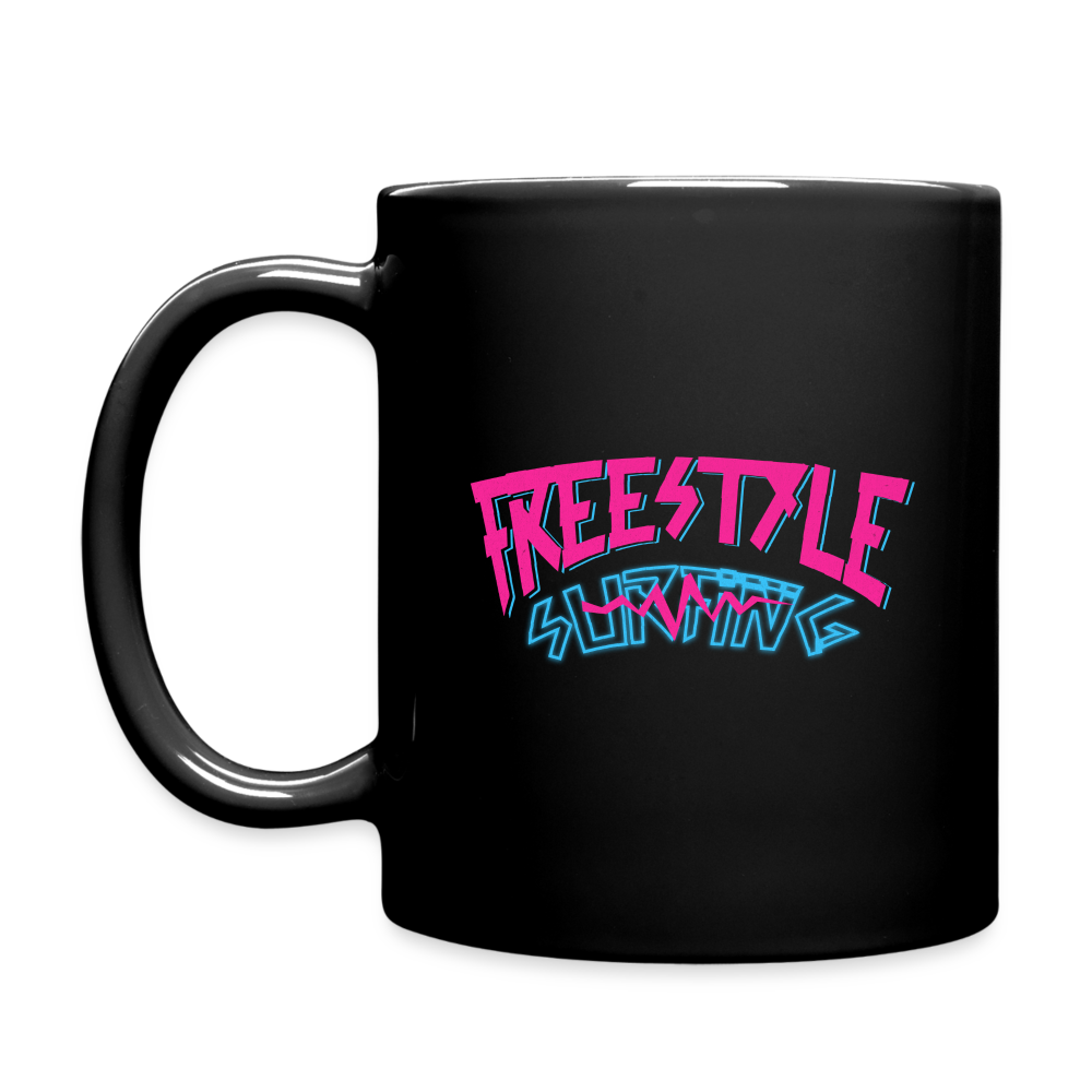 Tasse -freestyle surfing- - Schwarz