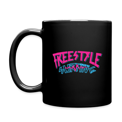 Tasse -freestyle surfing- - Schwarz