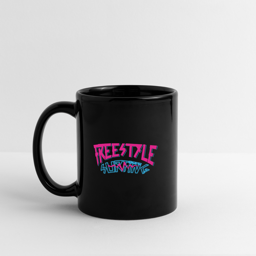 Tasse -freestyle surfing- - Schwarz