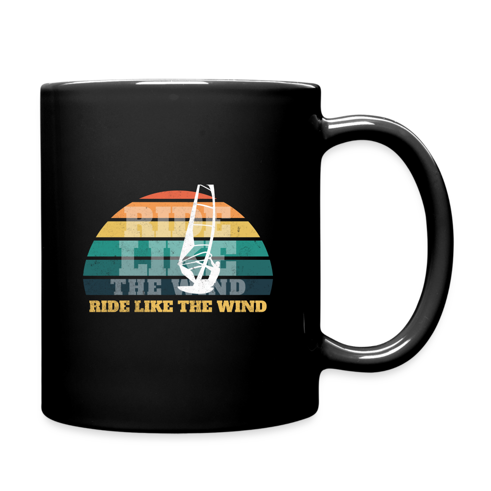 Tasse -ride like the wind- - Schwarz