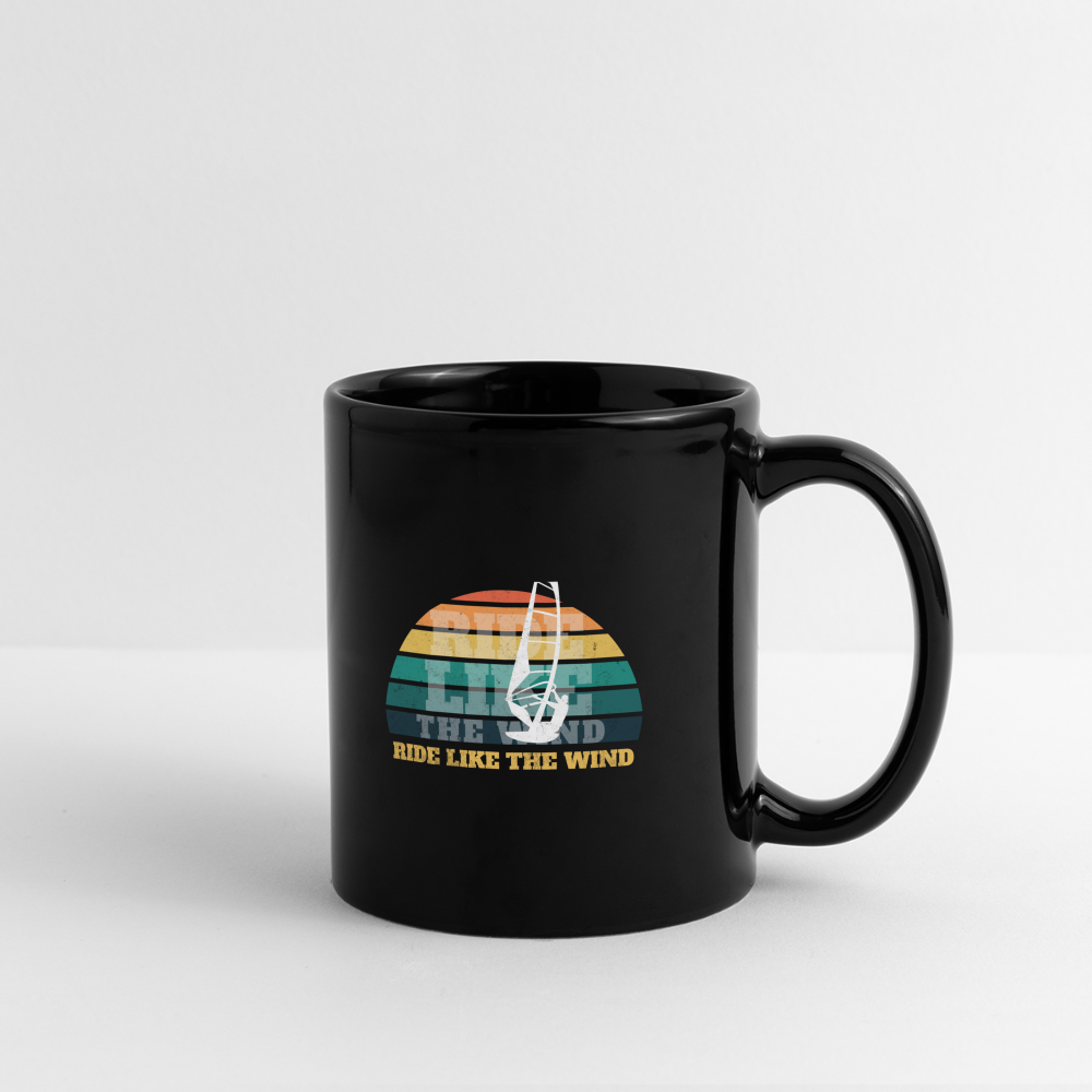 Tasse -ride like the wind- - Schwarz