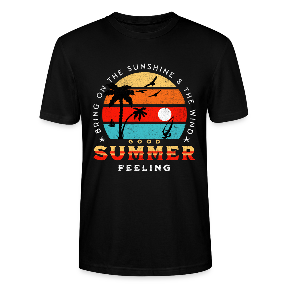 Unisex T-Shirt -bring on the sunshine- - Schwarz