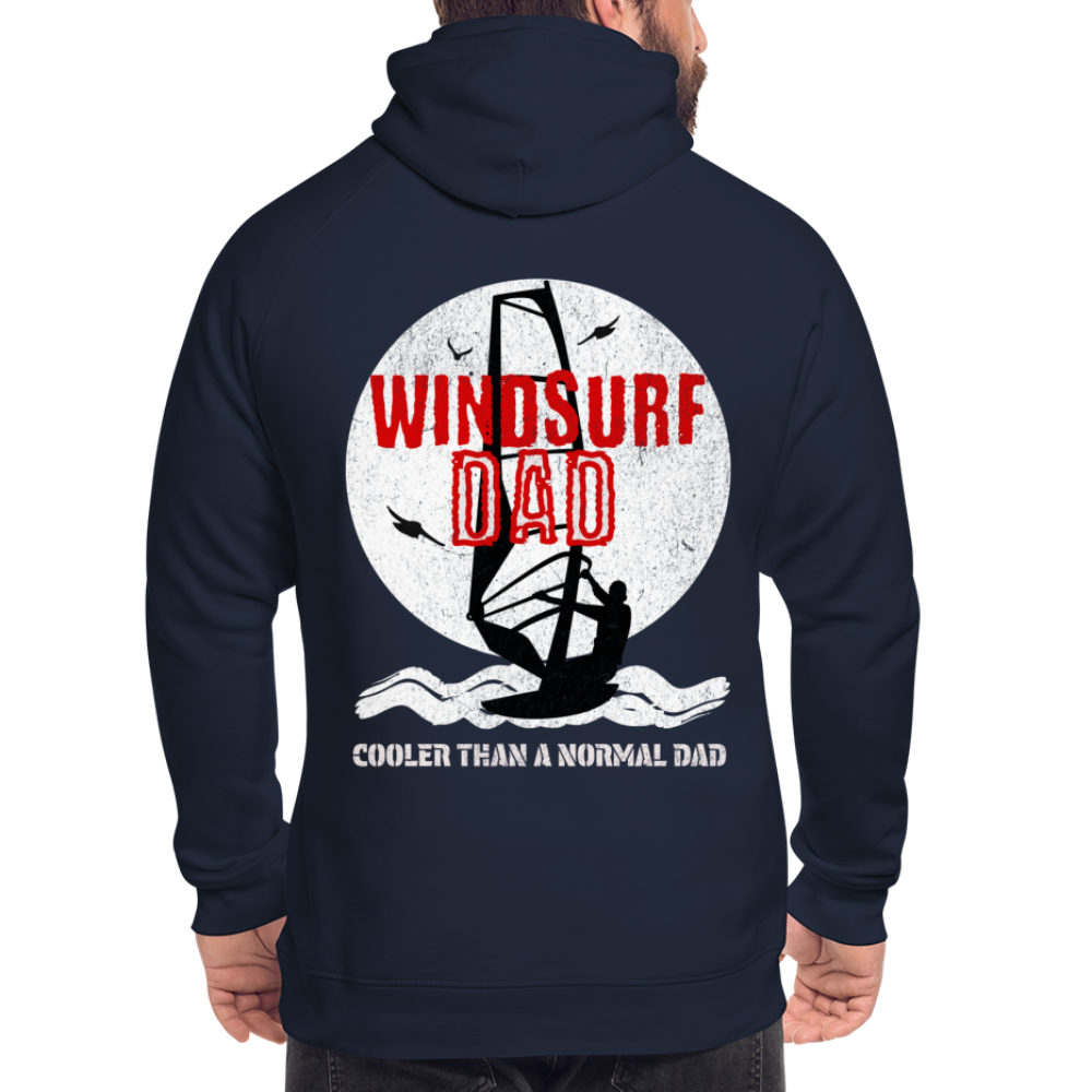 Unisex Bio-Hoodie - windsurf dad - Navy