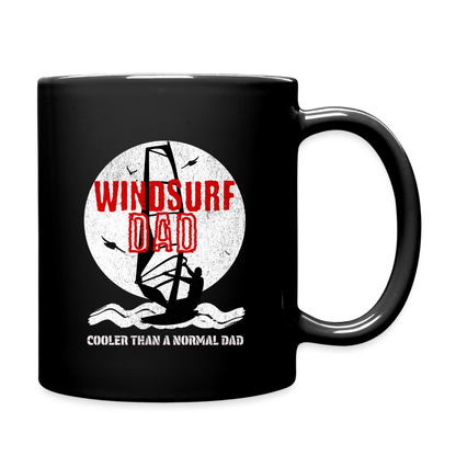 Tasse - windsurf dad - Schwarz