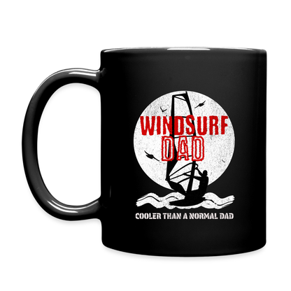 Tasse - windsurf dad - Schwarz