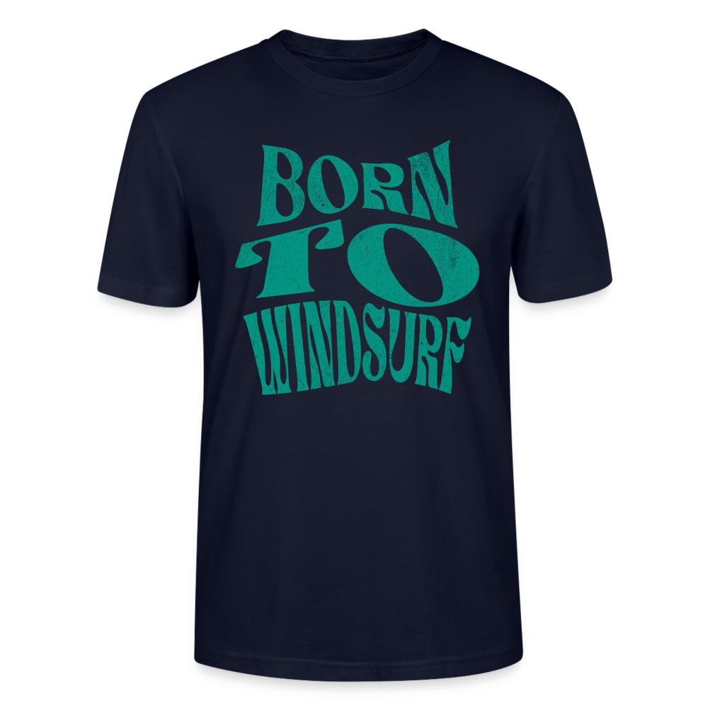 Unisex T-Shirt CRAFTER -born to windsurf- - Navy