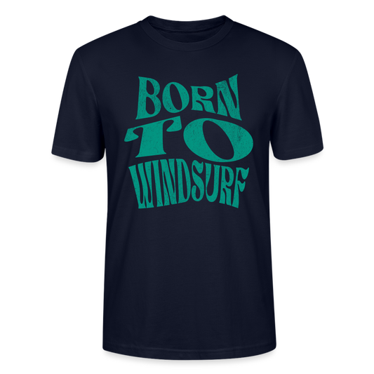 Unisex T-Shirt CRAFTER -born to windsurf- - Navy