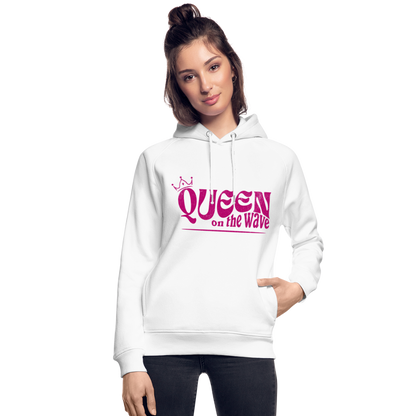 Unisex Hoodie -Queen on the wave- - Weiß