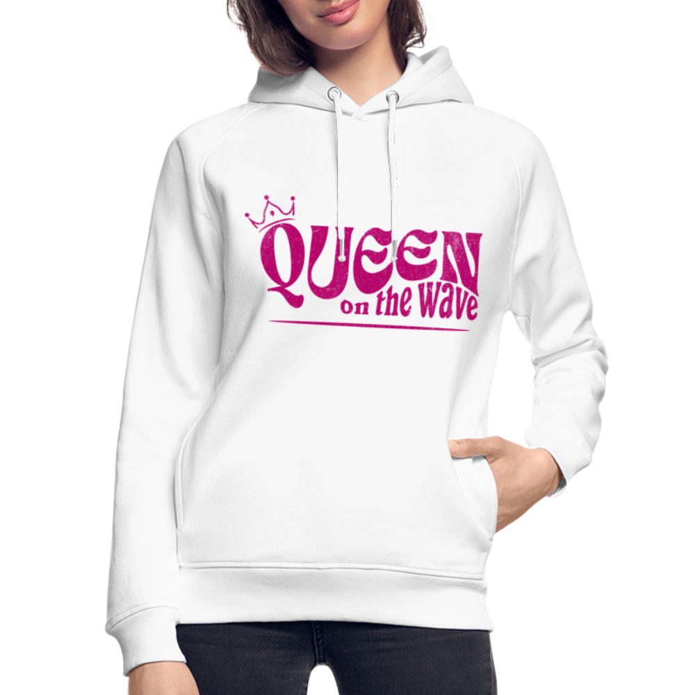 Unisex Hoodie -Queen on the wave- - Weiß