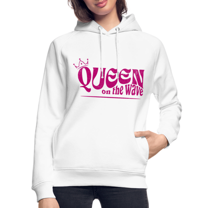 Unisex Hoodie -Queen on the wave- - Weiß