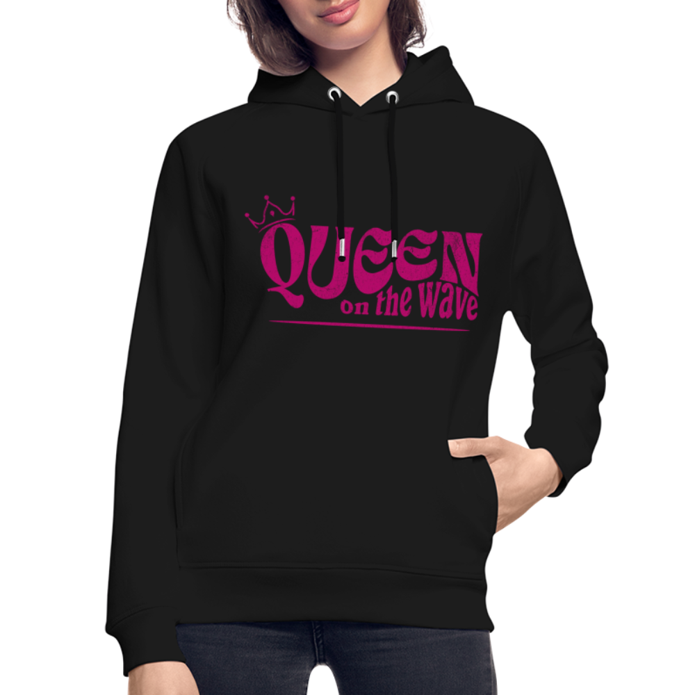 Unisex Hoodie -Queen on the wave- - Schwarz