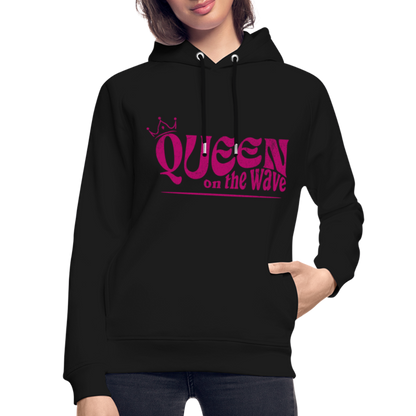 Unisex Hoodie -Queen on the wave- - Schwarz