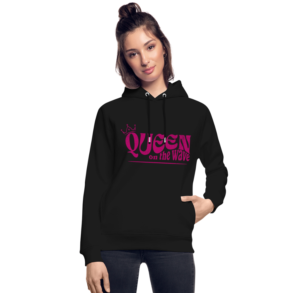 Unisex Hoodie -Queen on the wave- - Schwarz