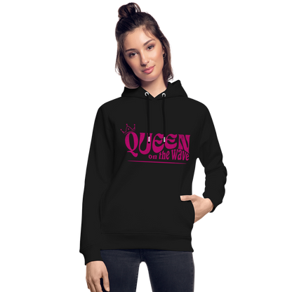 Unisex Hoodie -Queen on the wave- - Schwarz