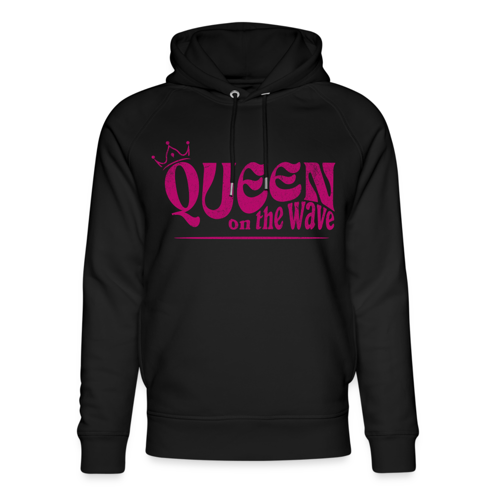 Unisex Hoodie -Queen on the wave- - Schwarz