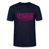 Unisex T-Shirt -Queen on the wave- - Navy