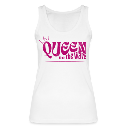 Frauen Tank Top -Queen on the wave- - Weiß