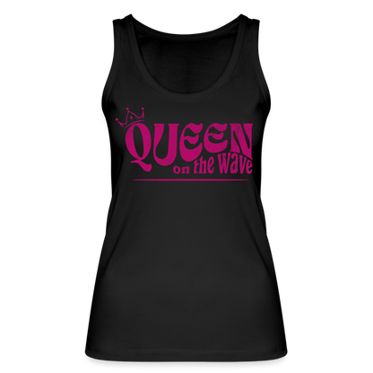 Frauen Tank Top -Queen on the wave- - Schwarz