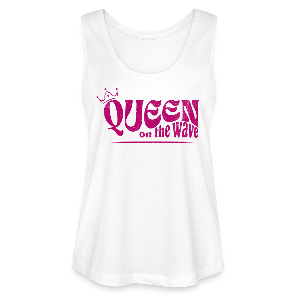 Frauen Bio Tank Top MINTER -Queen on the wave- - Weiß