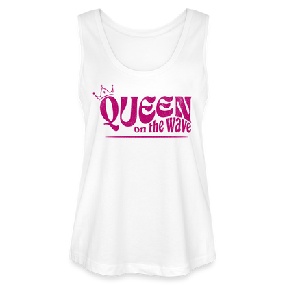 Frauen Bio Tank Top MINTER -Queen on the wave- - Weiß