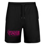 Unisex Bio Joggingshorts -Queen on the wave- - Schwarz