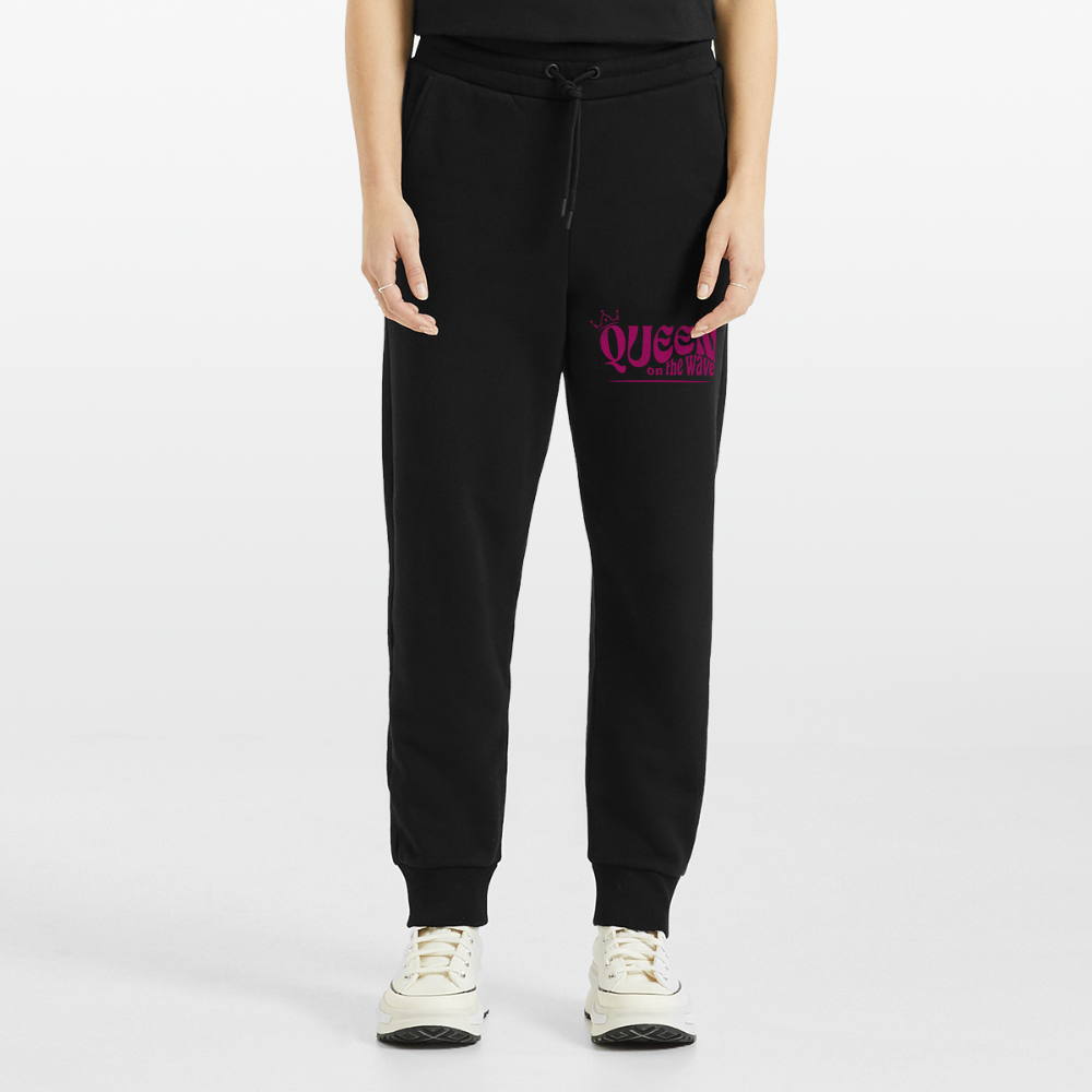 Relaxed Jogginghose -Queen on the wave- - SOLID BLACK