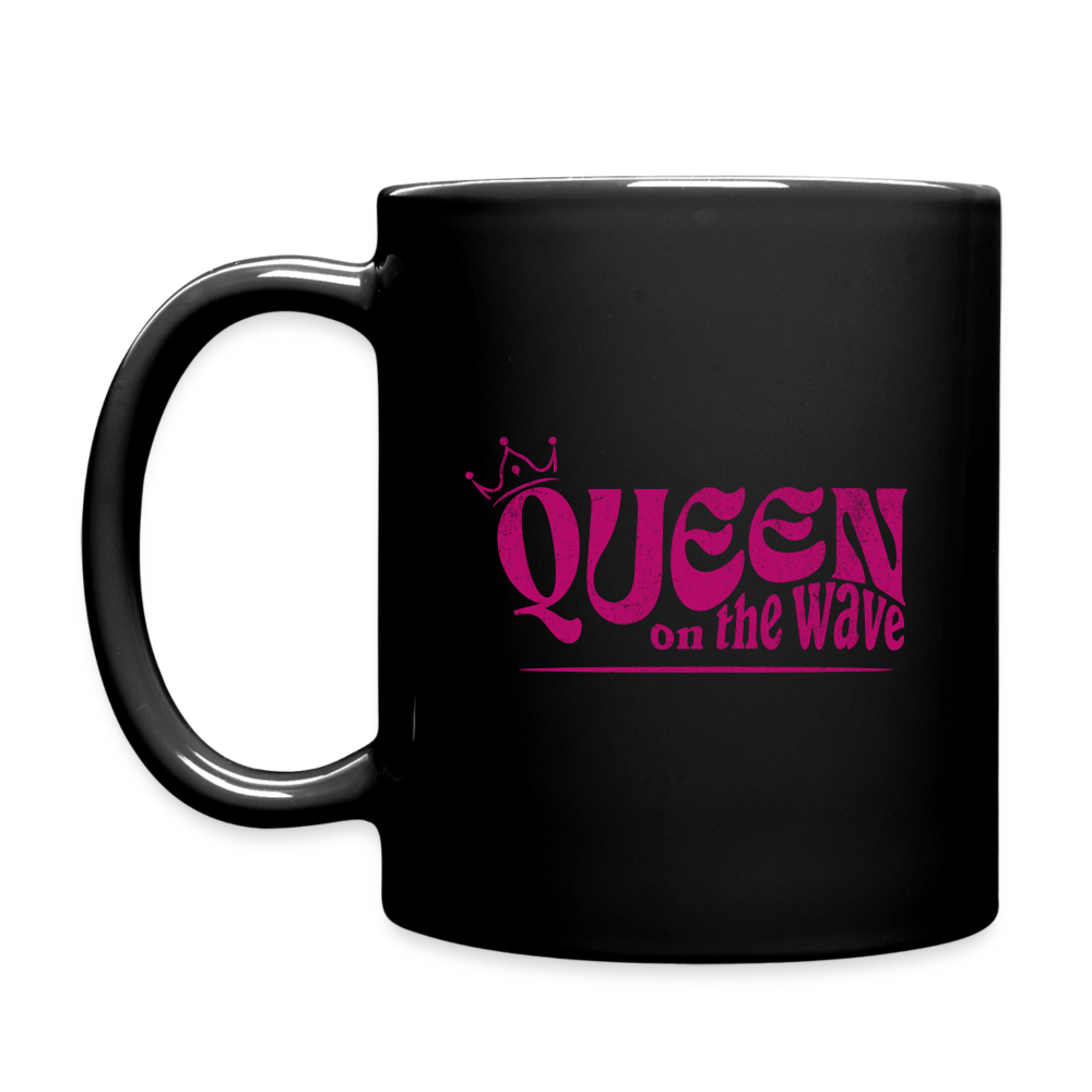 Tasse -Queen on the wave- - Schwarz