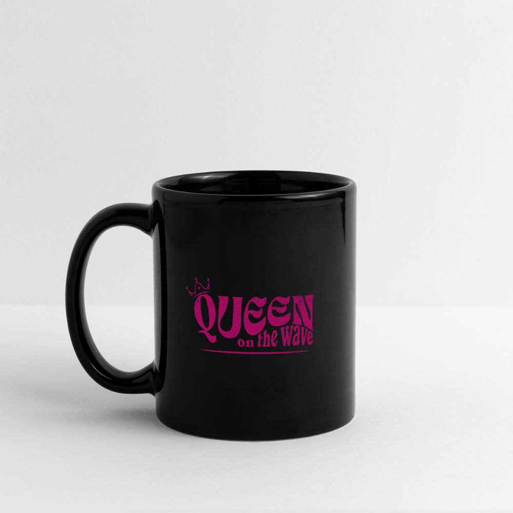 Tasse -Queen on the wave- - Schwarz