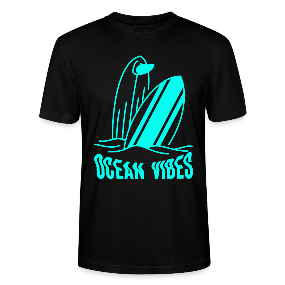 Unisex T-Shirt CRAFTER -ocean vibes- - Schwarz