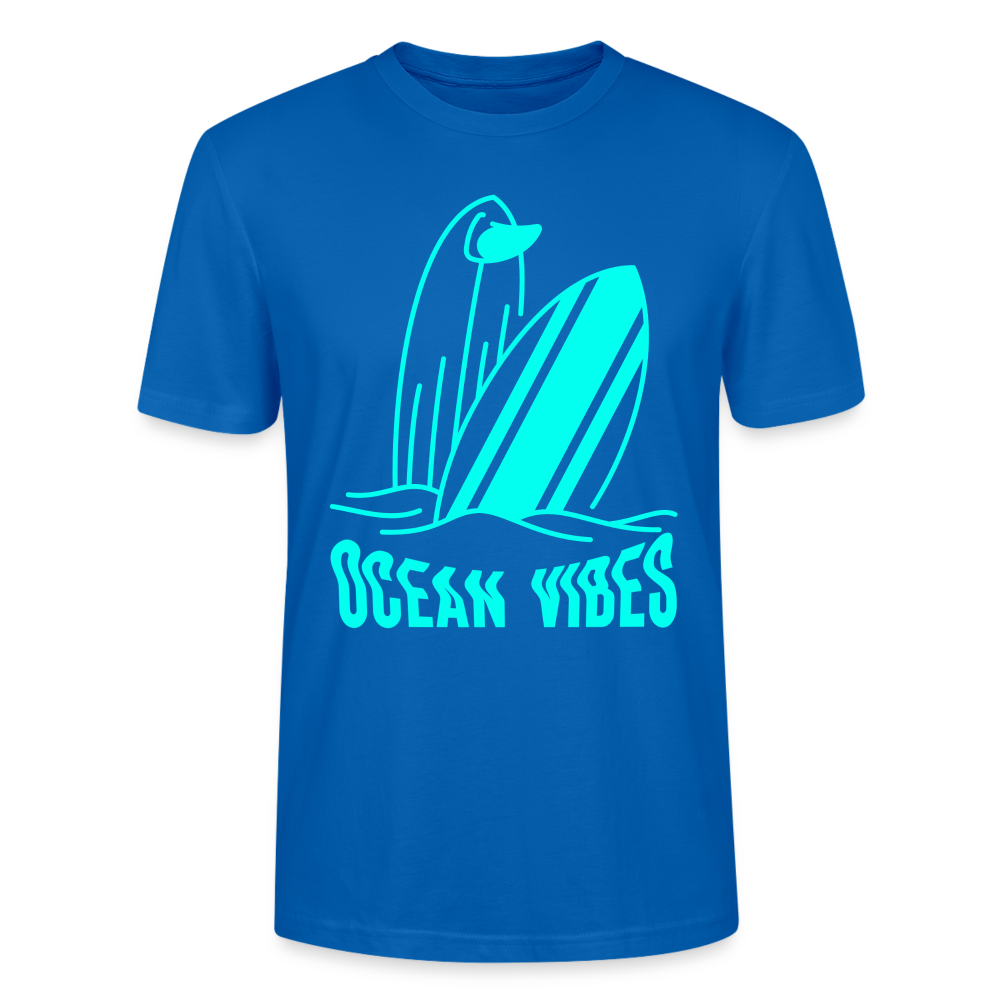 Unisex T-Shirt CRAFTER -ocean vibes- - Pfauenblau