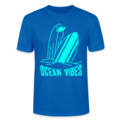 Unisex T-Shirt CRAFTER -ocean vibes- - Pfauenblau