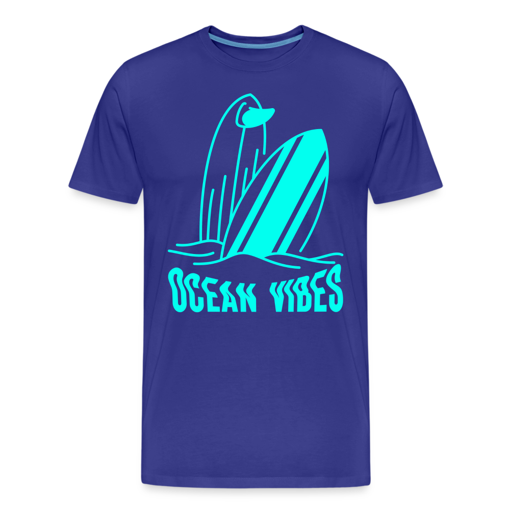 Männer Premium T-Shirt -ocean vibes- - Königsblau