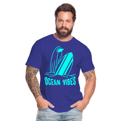 Männer Premium T-Shirt -ocean vibes- - Königsblau