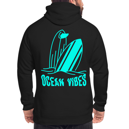 Unisex Hoodie -ocean vibes- - Schwarz