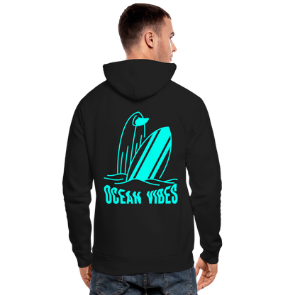 Unisex Hoodie -ocean vibes- - Schwarz