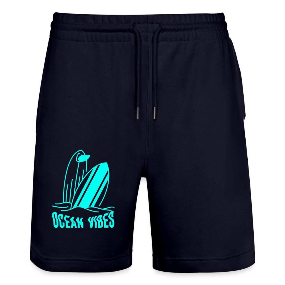 Unisex Bio Joggingshorts -ocean vibes- - Dark navy