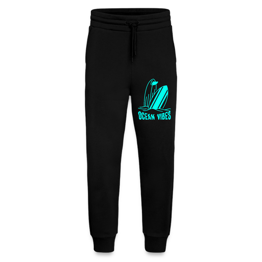 Relaxed Jogginghose -ocean vibes- - SOLID BLACK